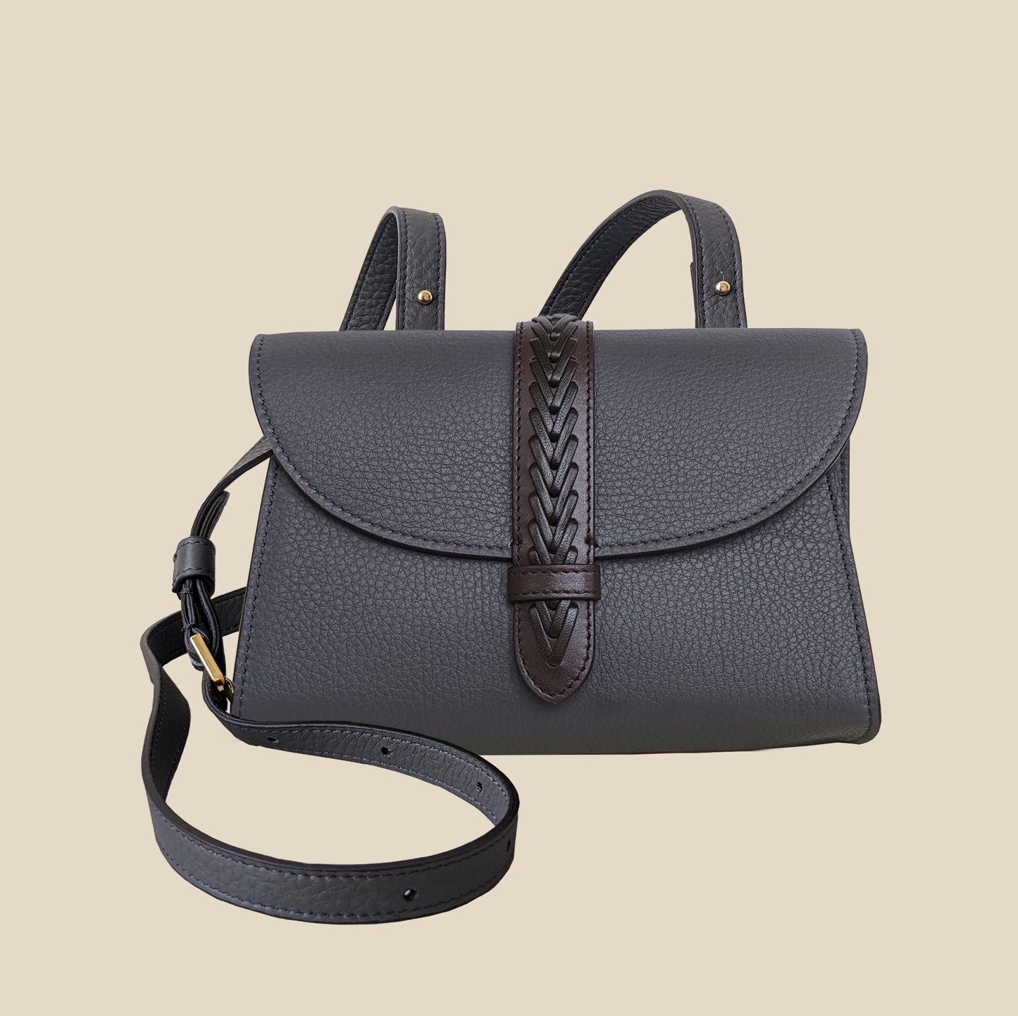 BORSA AIDA MINI CONVERT PARISIAN BLU