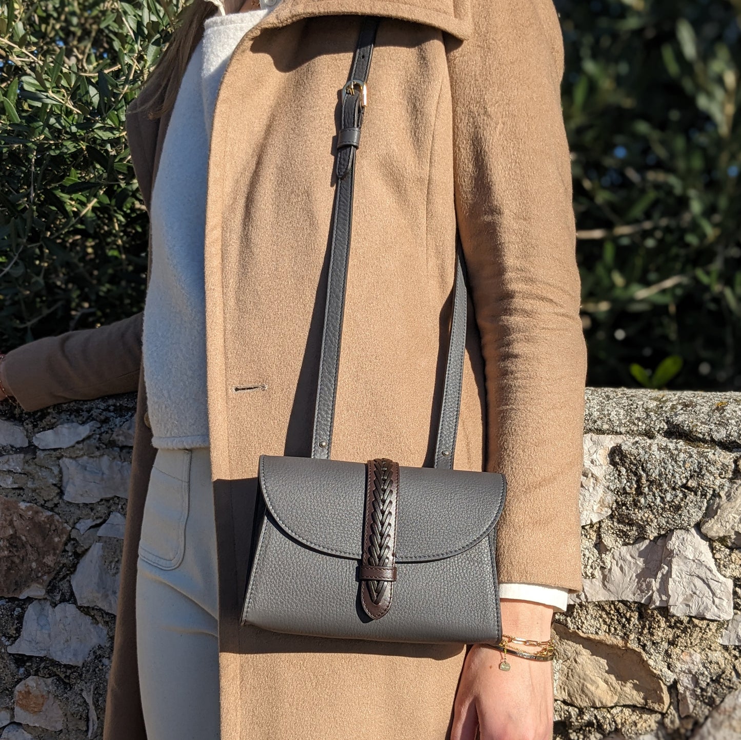 BORSA AIDA MINI CONVERT PARISIAN BLU
