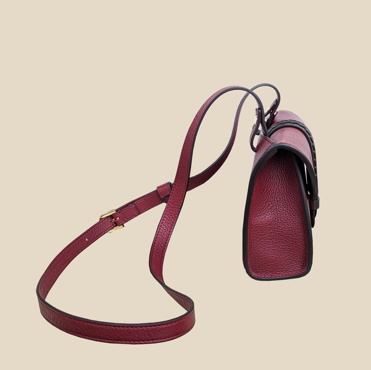 BORSA AIDA MINI CONVERT RUBINO