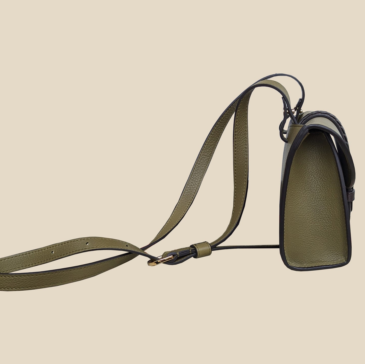 BORSA AIDA MINI CONVERT VERDE GIUNGLA